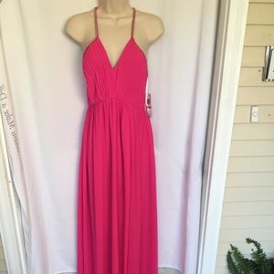 Fuchsia Formal Maxi Dress